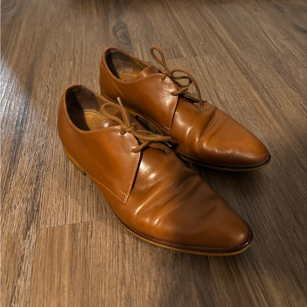 Women’s Brown Oxford Everlane Dress Shoes Size: 9.5